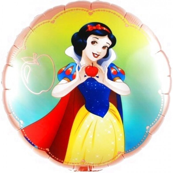 Шар круглый  Белоснежка, Розовое Золото